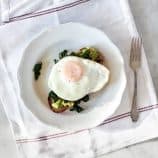 Avocado, kale & egg toast / Love & Lemons