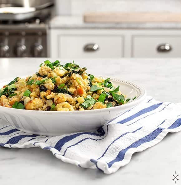 poblano-cornbread-stuffing1_loveandlemons Poblano Cornbread Stuffing | Love & Lemons