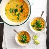 Curried Sweet Potato Soup / loveandlemons.com
