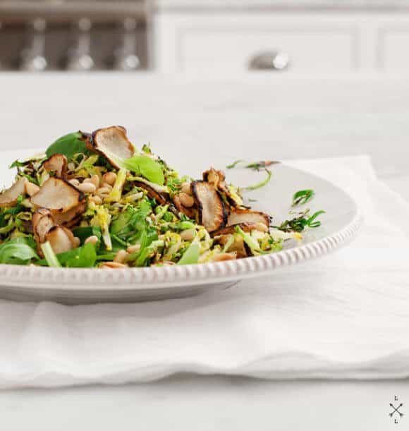 brussels sprout & sunchoke salad // loveandlemons.com