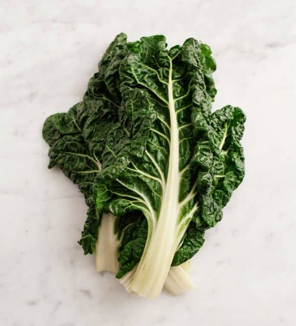 swiss chard & egg casserole