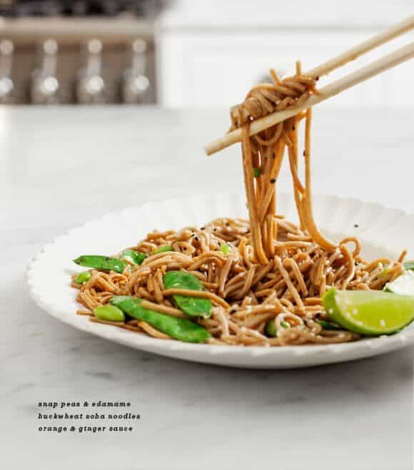 ginger-citrus soba noodles / loveandlemons.com
