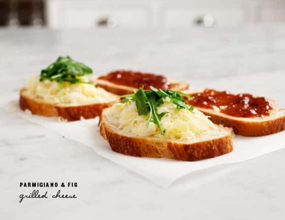 parmigiano & fig grilled cheese / loveandlemons.com parmigiano & fig grilled cheese / loveandlemons.com