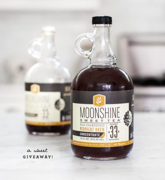 Moonshine Sweet Tea giveaway Love and Lemons