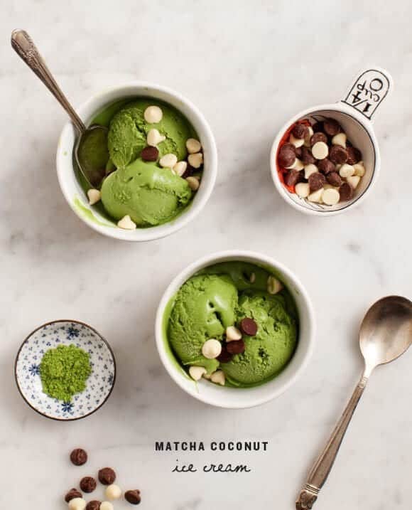 matcha coconut ice cream