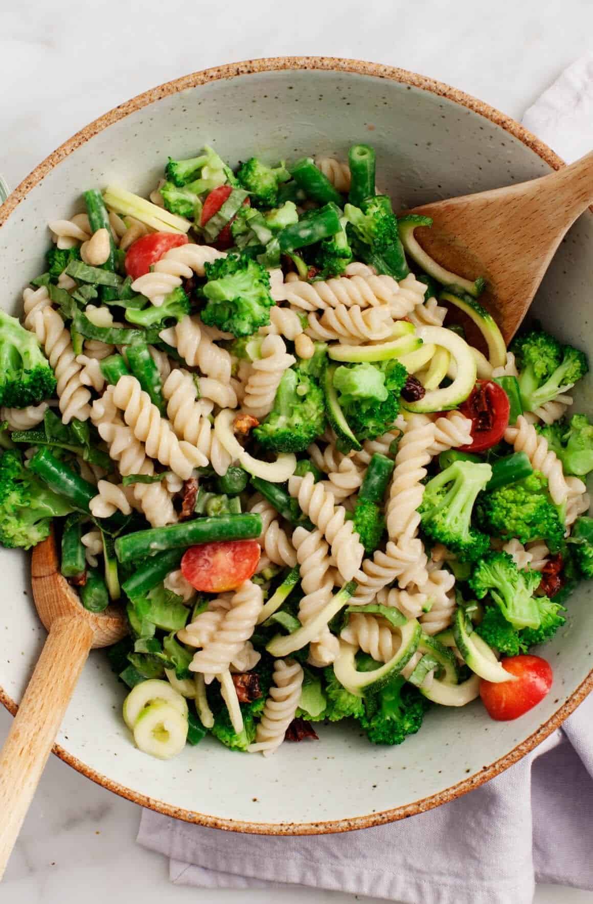 Broccoli Tahini Pasta Salad Recipe Love and Lemons