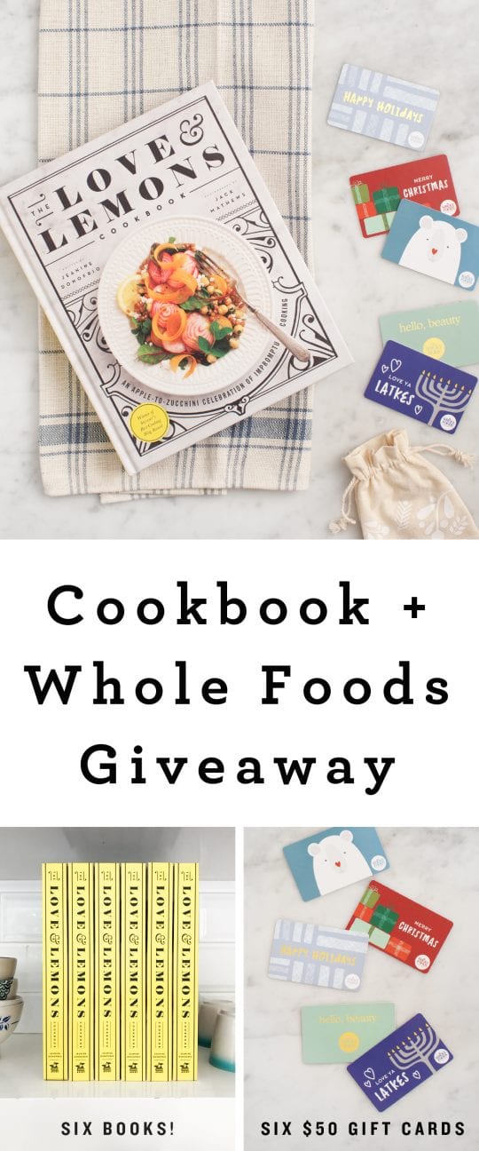 Cookbook + Whole Foods Giveaway