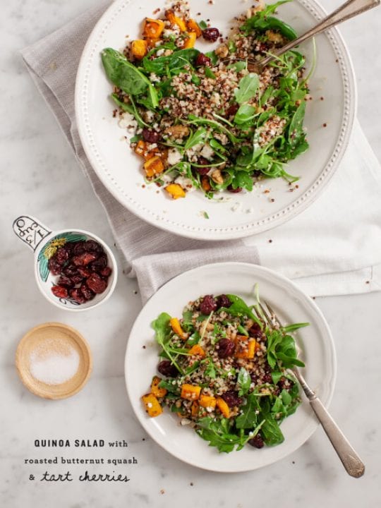 Butternut Squash & Tart Cherry Quinoa Recipe - Love and Lemons