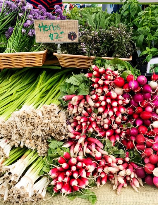 How to Shop the Farmers Market for Dinner