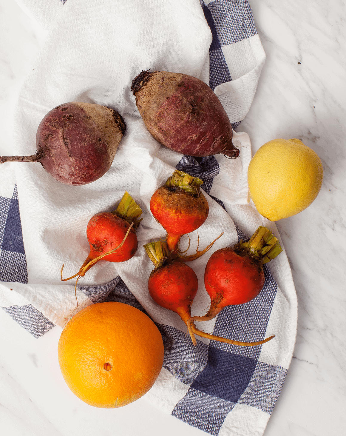 Simple Roasted Beets with Citrus