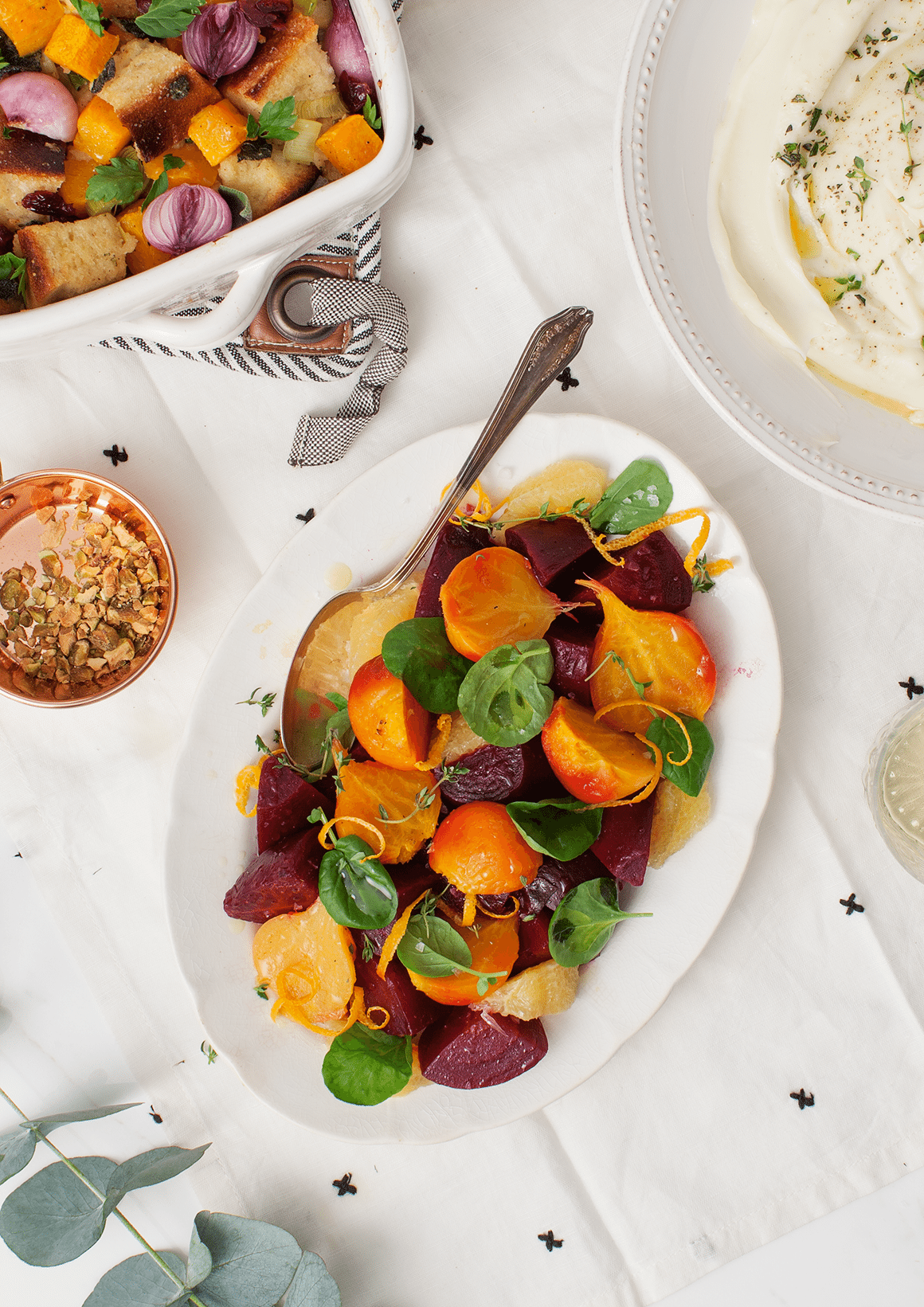 Simple Roasted Beets with Citrus
