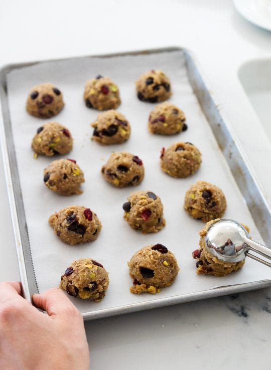 Cranberry Pistachio Chip Cookies